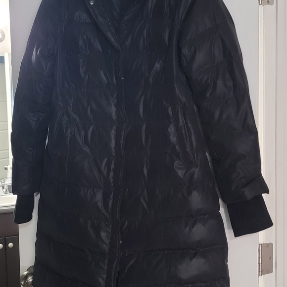 *Soia & Kyo* long DOWN funnel neck puffer coat parka winter jacket! - Picture 4 of 12